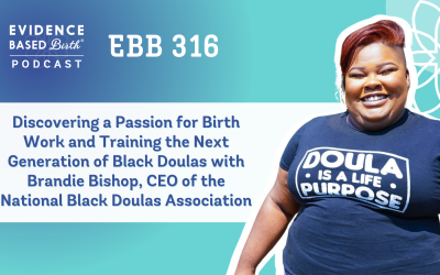 EBB 316 – Discovering a Passion for Birth Work and Training the Next Generation of Black Doulas with Brandie Bishop, CEO of the National Black Doulas Association