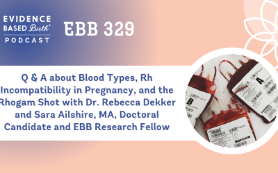 EBB 329 – Q & A about Blood Types, Rh Incompatibility in Pregnancy, and the Rhogam Shot