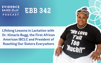 EBB 342 – Lifelong Lessons in Lactation with Dr. Kimarie Bugg, the First African American IBCLC and President of Reaching Our Sisters Everywhere