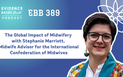 EBB 389 – The Global Impact of Midwifery with Stephanie Marriott, Midwife Advisor for the International Confederation of Midwives