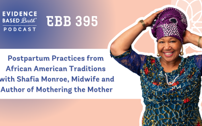 EBB 395 – Postpartum Practices from African American Traditions with Shafia Monroe, Midwife and Author of Mothering the Mother